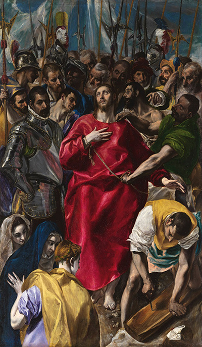 Disrobing of Christ El Greco